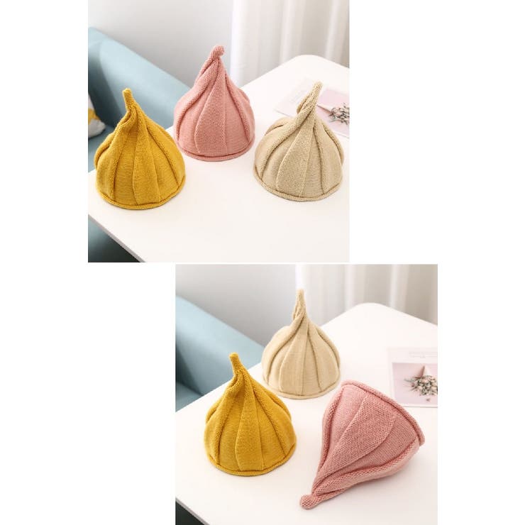 帽子 とんがりニット帽 ねじり帽 | PlusNao | 詳細画像13 