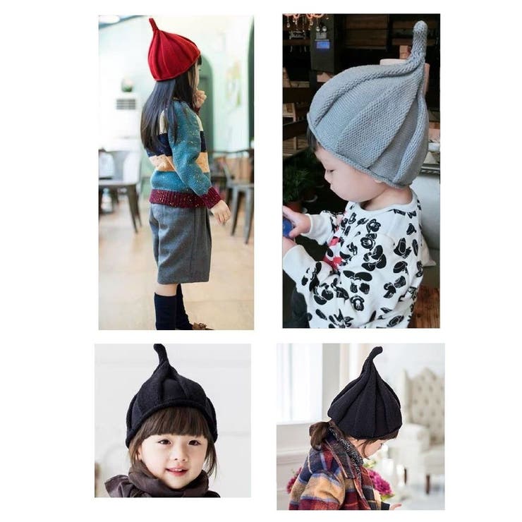 帽子 とんがりニット帽 ねじり帽 | PlusNao | 詳細画像5 