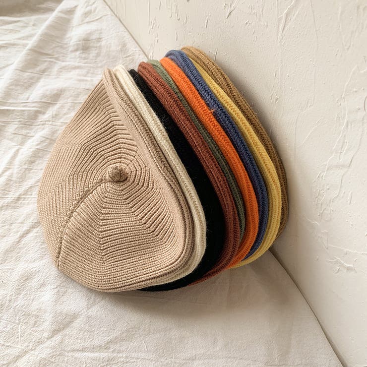 ニット帽 ベレー帽 ニットベレー帽 | PlusNao | 詳細画像16 