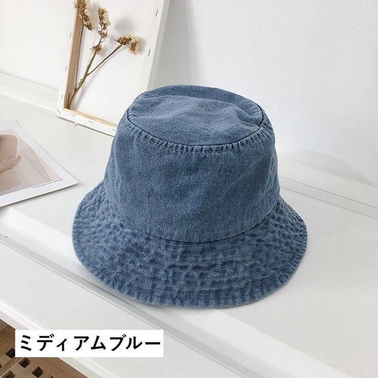 バケットハット 帽子 デニム | PlusNao | 詳細画像18 