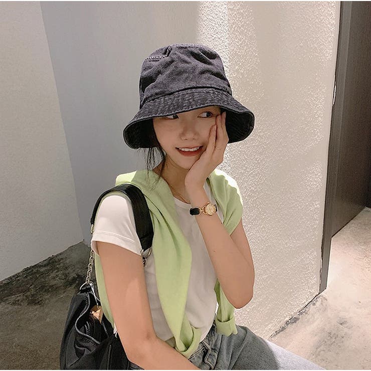 バケットハット 帽子 デニム | PlusNao | 詳細画像4 