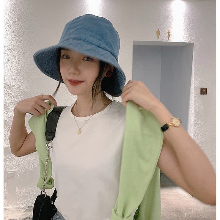 バケットハット 帽子 デニム | PlusNao | 詳細画像5 