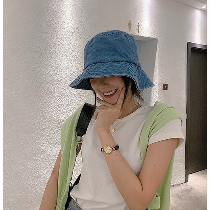 バケットハット 帽子 デニム | PlusNao | 詳細画像9 