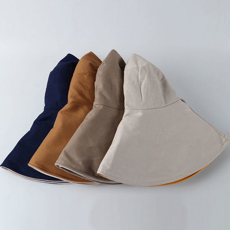 女優帽 リバーシブル 鍔広帽 | PlusNao | 詳細画像5 