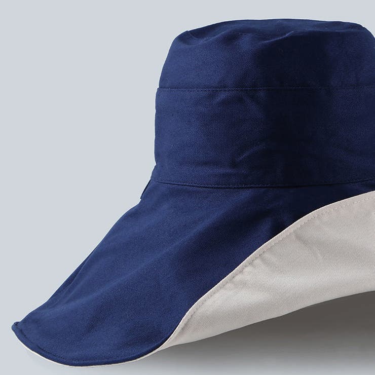 女優帽 リバーシブル 鍔広帽 | PlusNao | 詳細画像6 