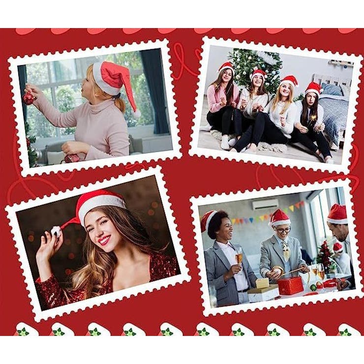 サンタ帽 サンタクロース帽子 2個セット | PlusNao | 詳細画像4 