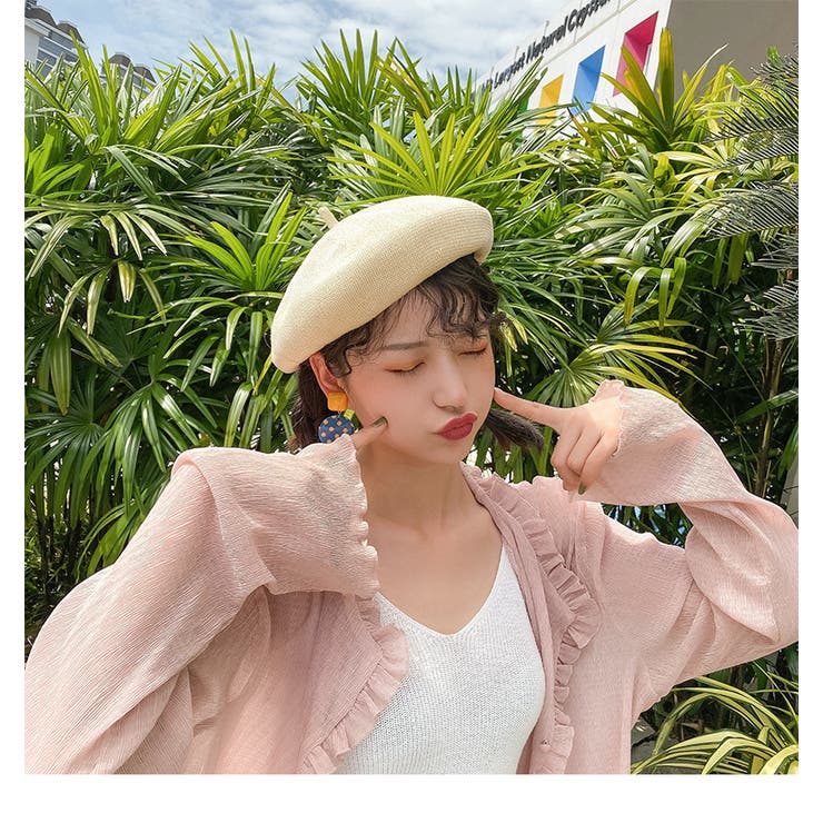 ベレー帽 ベレーキャップ 帽子 | PlusNao | 詳細画像5 