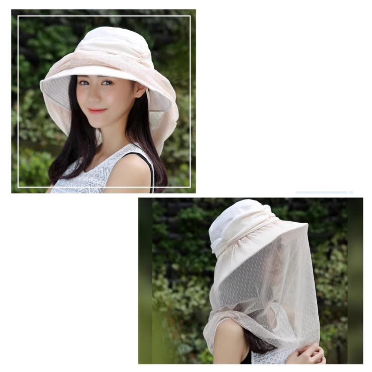 帽子 虫よけネット付き 取り外し可能 | PlusNao | 詳細画像15 