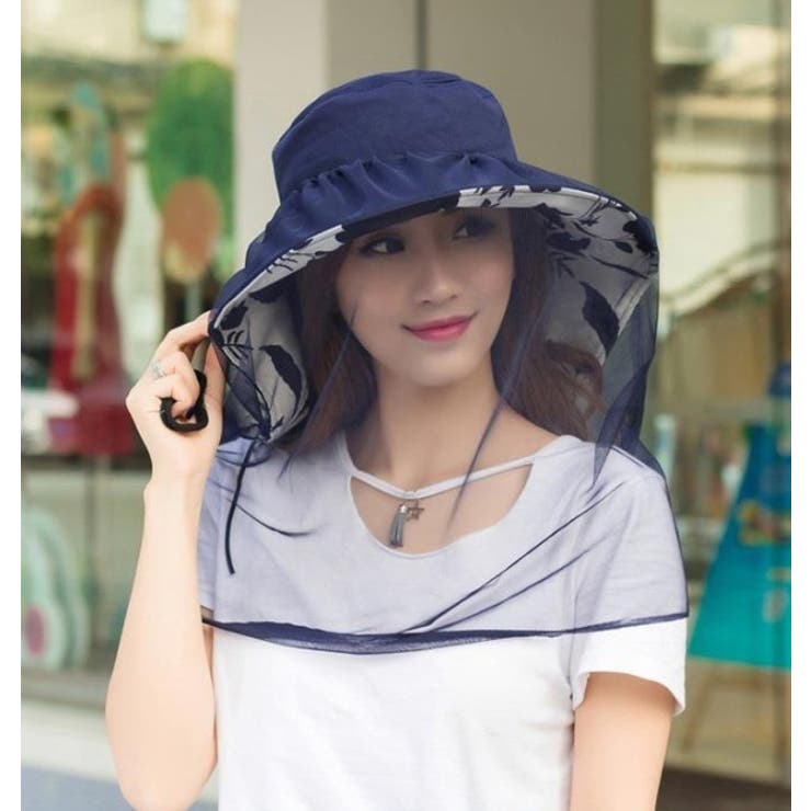 帽子 虫よけネット付き 取り外し可能 | PlusNao | 詳細画像2 