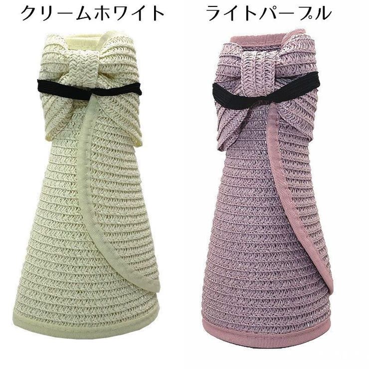 サンバイザー 麦わら帽子 レディース | PlusNao | 詳細画像17 