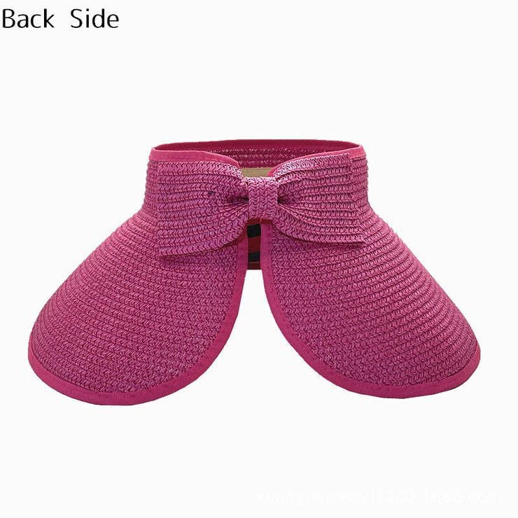 サンバイザー 麦わら帽子 レディース | PlusNao | 詳細画像3 