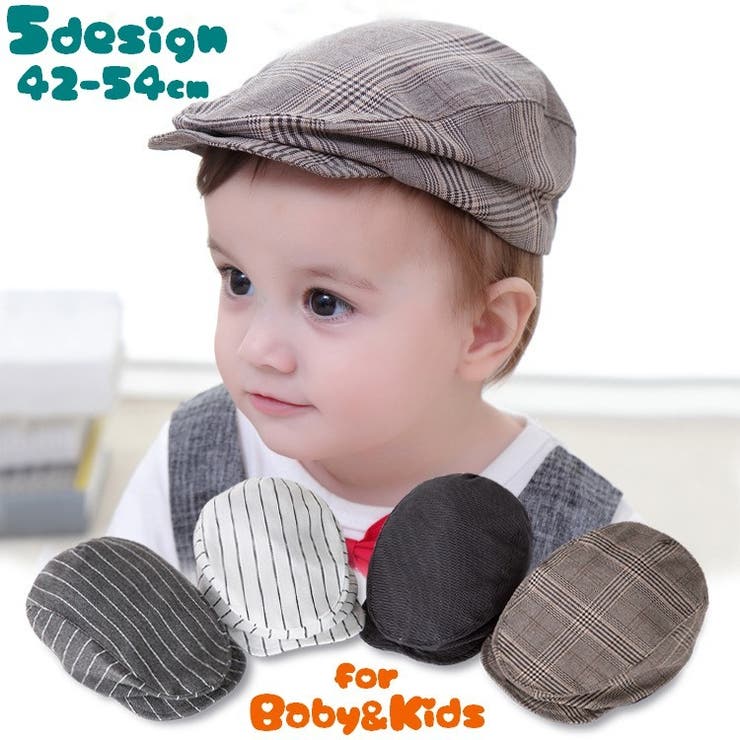 ハンチング 帽子(Baby.kids) - 帽子