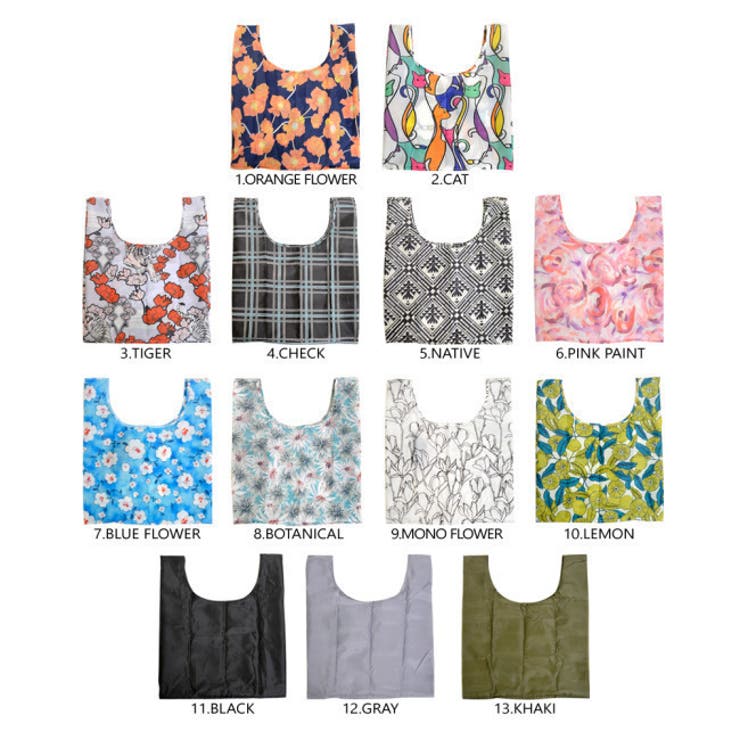 エコバッグ ワイド マチ広 | PlusNao | 詳細画像15 