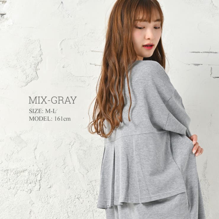 ワンピース バックフリル 7分袖 | PlusNao | 詳細画像4 