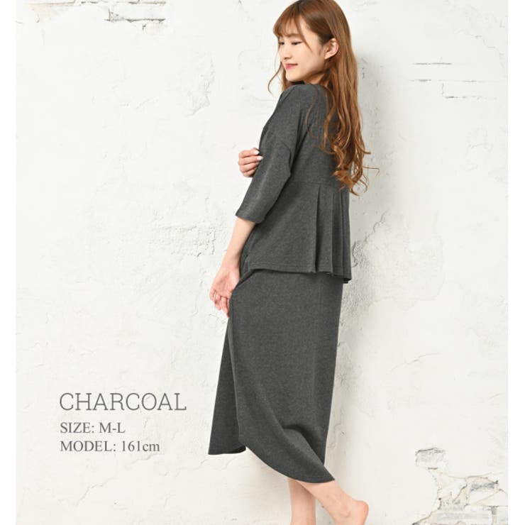 ワンピース バックフリル 7分袖 | PlusNao | 詳細画像5 