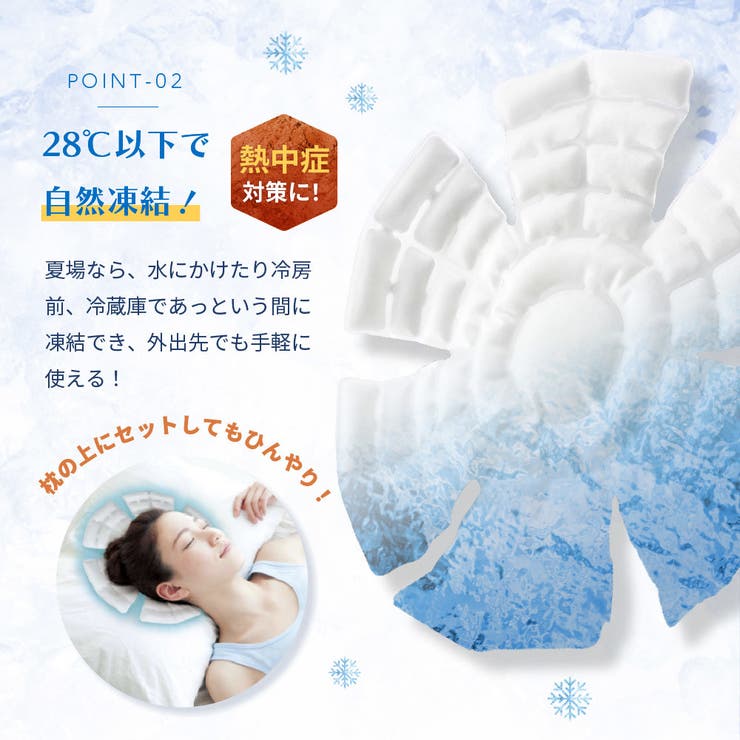 ひんやりクールパッド 帽子用 ヘルメット用 | PlusNao | 詳細画像4 