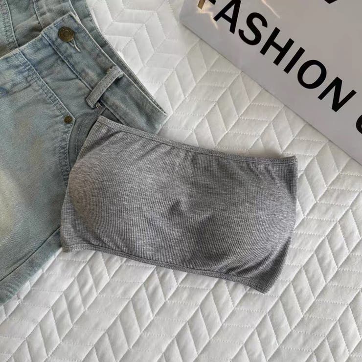 ストラップレスブラ チューブトップブラ ブラジャー | PlusNao | 詳細画像13 