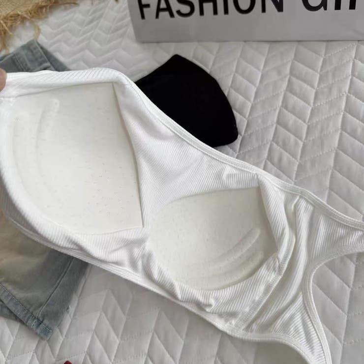 ストラップレスブラ チューブトップブラ ブラジャー | PlusNao | 詳細画像18 