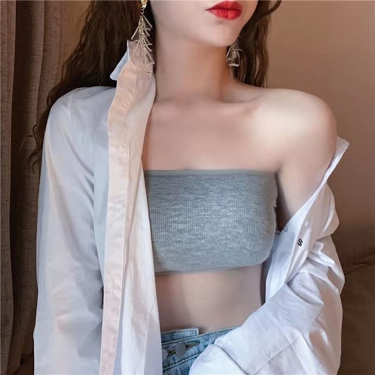 ストラップレスブラ チューブトップブラ ブラジャー | PlusNao | 詳細画像2 