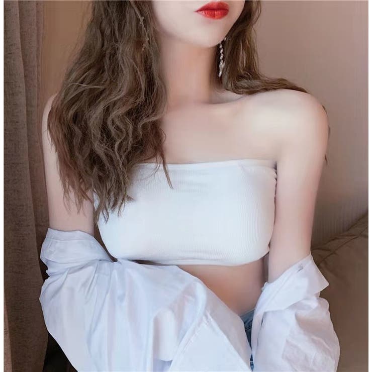 ストラップレスブラ チューブトップブラ ブラジャー | PlusNao | 詳細画像3 