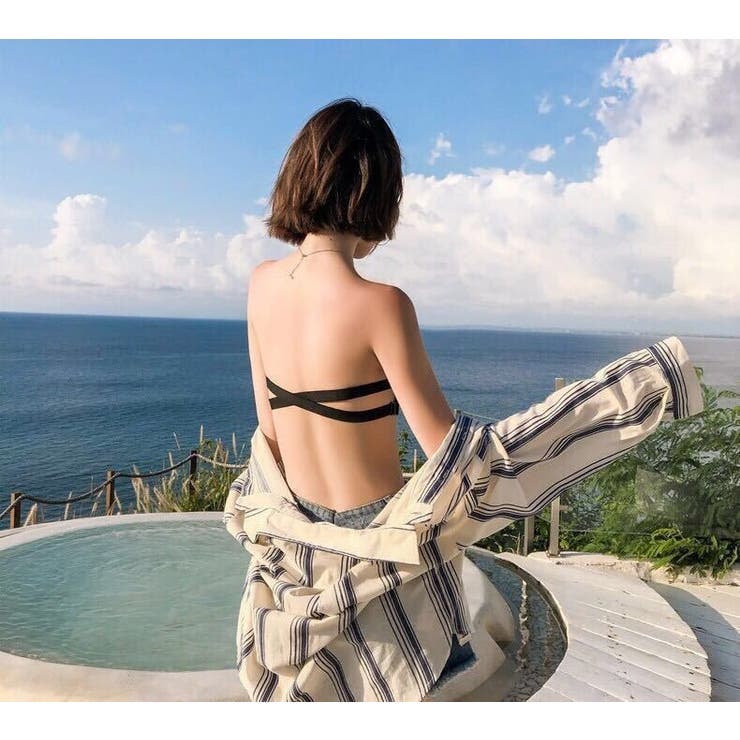 ストラップレスブラ チューブトップブラ ノンワイヤーブラジャー | PlusNao | 詳細画像5 