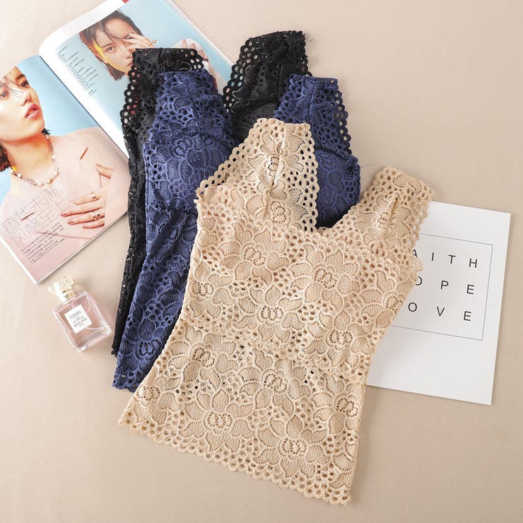 ブラトップ カップ付きインナー ノースリーブ | PlusNao | 詳細画像13 