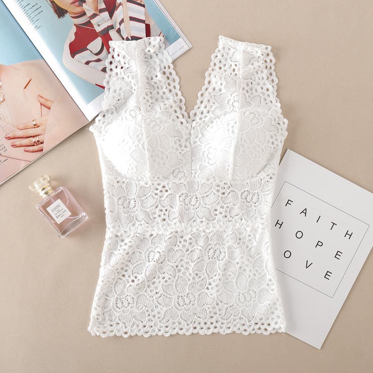 ブラトップ カップ付きインナー ノースリーブ | PlusNao | 詳細画像15 