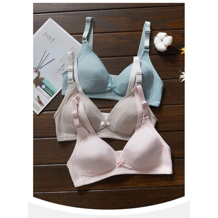 マタニティブラ 授乳ブラ ノンワイヤーブラ | PlusNao | 詳細画像3 