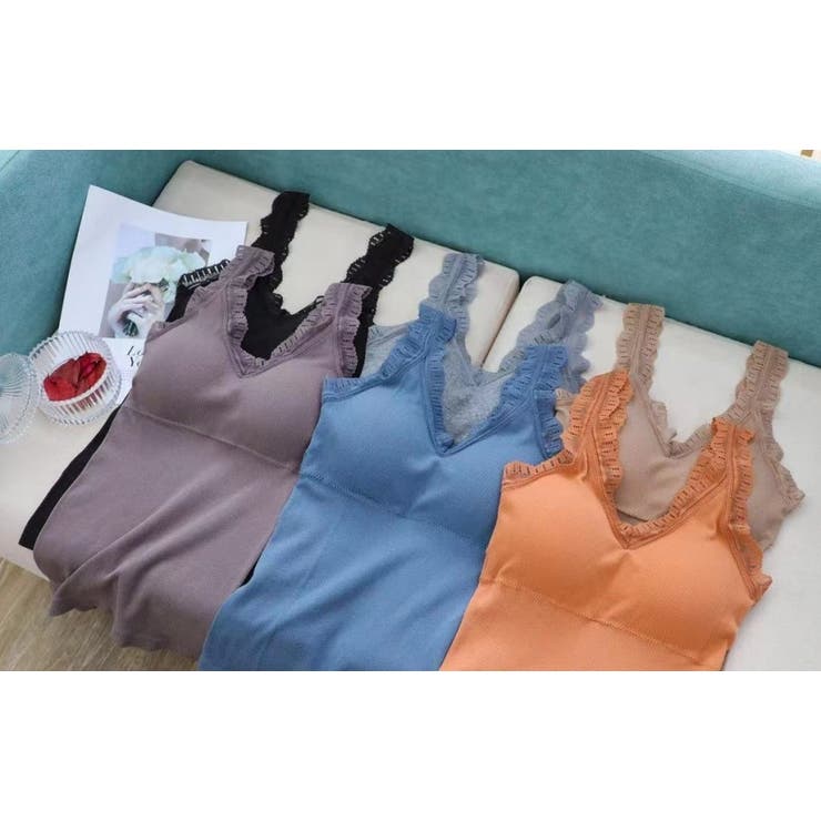 ブラトップ パッド付き キャミソール | PlusNao | 詳細画像12 