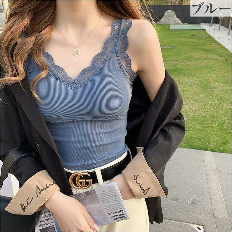 ブラトップ パッド付き キャミソール | PlusNao | 詳細画像16 