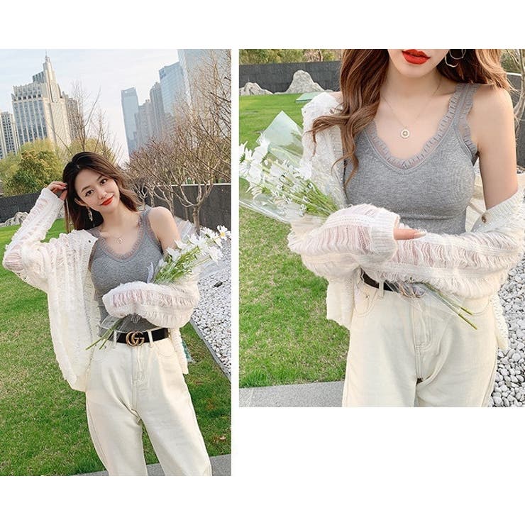 ブラトップ パッド付き キャミソール | PlusNao | 詳細画像3 