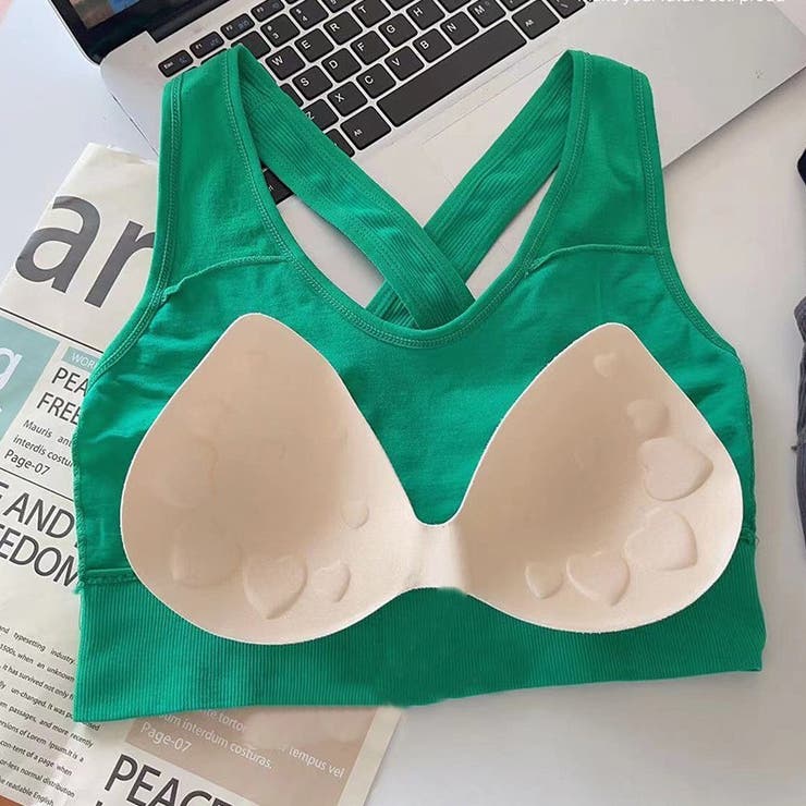 スポーツブラ ノンワイヤーブラ スポブラ | PlusNao | 詳細画像13 