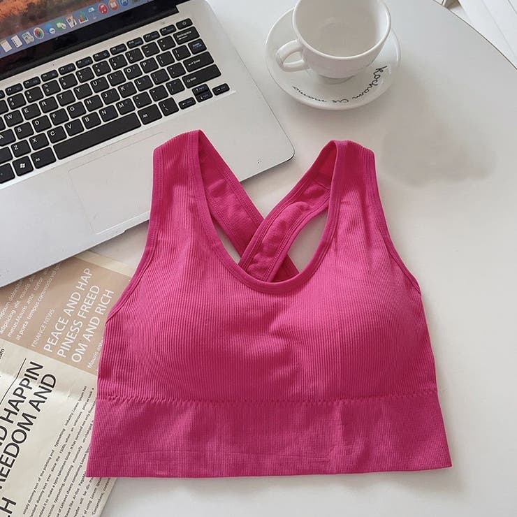 スポーツブラ ノンワイヤーブラ スポブラ | PlusNao | 詳細画像14 