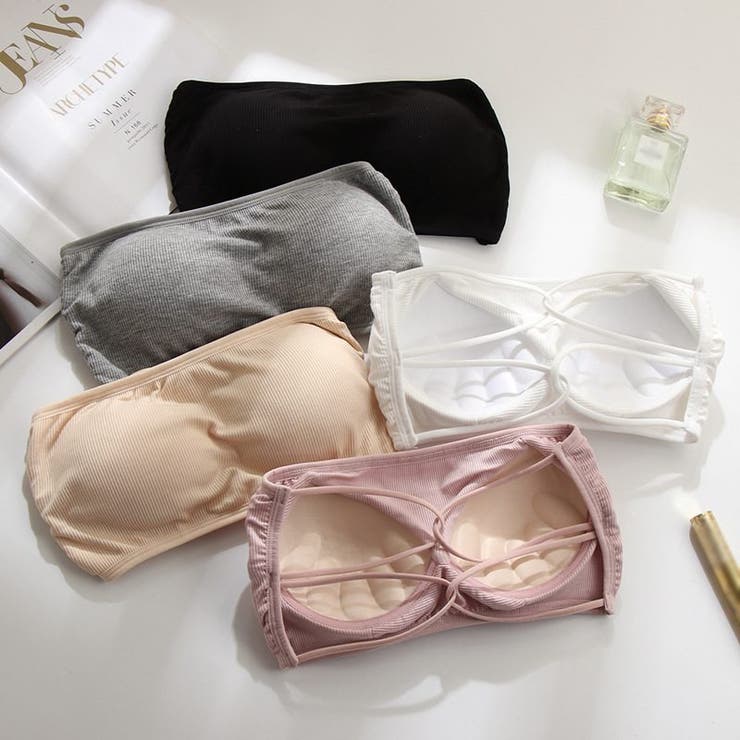 ストラップレスブラ レディース チューブトップブラ | PlusNao | 詳細画像2 