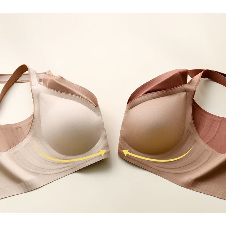 ノンワイヤーブラ フルカップブラ ブラジャー | PlusNao | 詳細画像9 