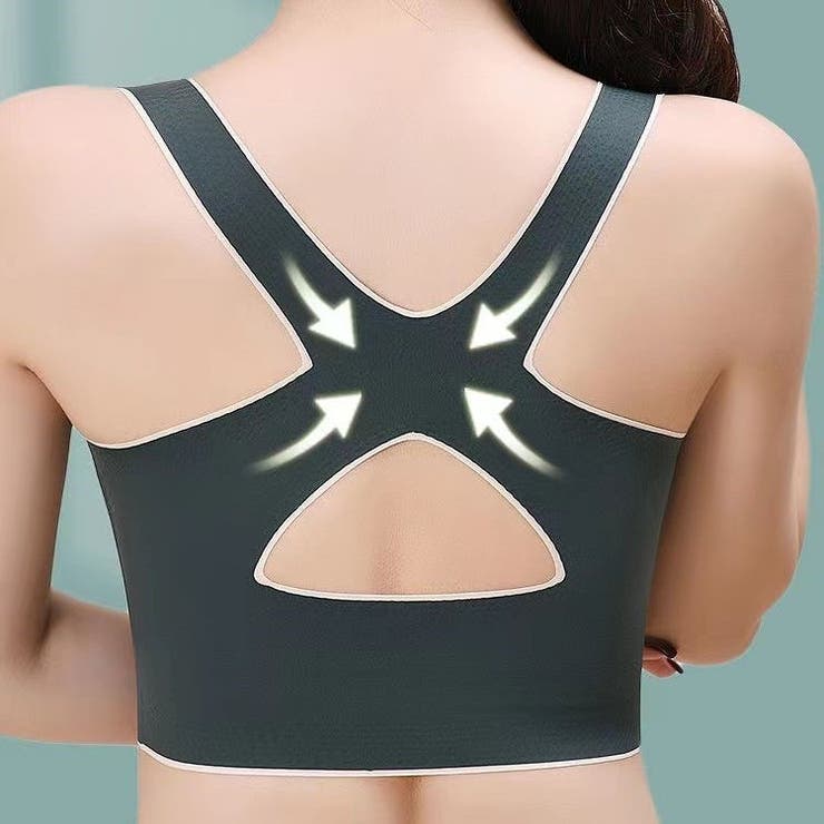 スポーツブラ ハーフトップ ブラトップ | PlusNao | 詳細画像2 