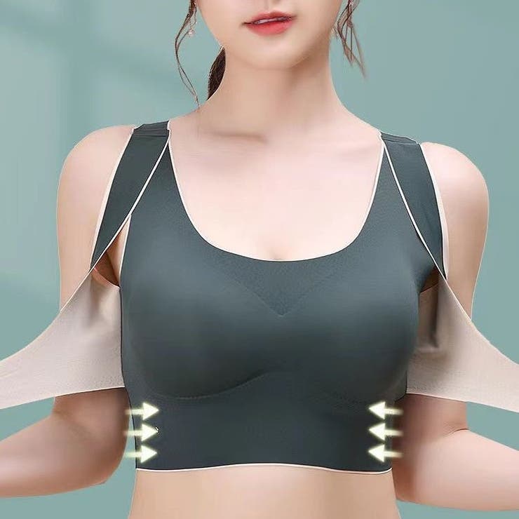 スポーツブラ ハーフトップ ブラトップ | PlusNao | 詳細画像3 