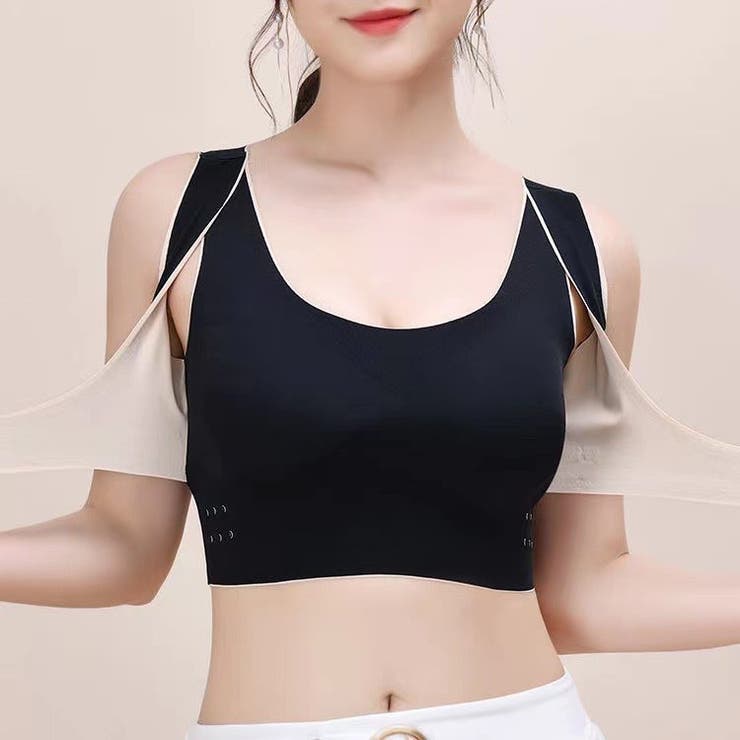 スポーツブラ ハーフトップ ブラトップ | PlusNao | 詳細画像8 