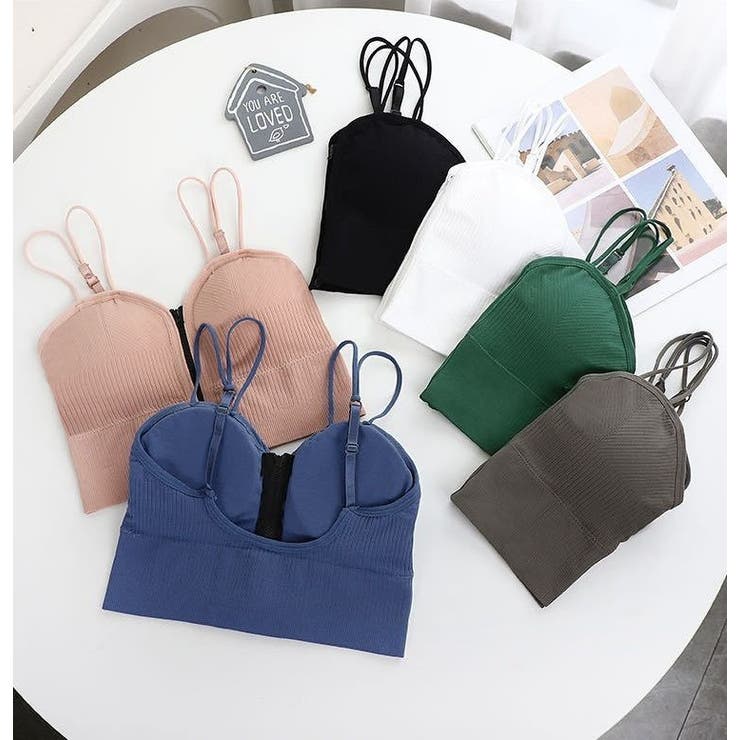 ブラトップ ハーフキャミ レディース | PlusNao | 詳細画像9 