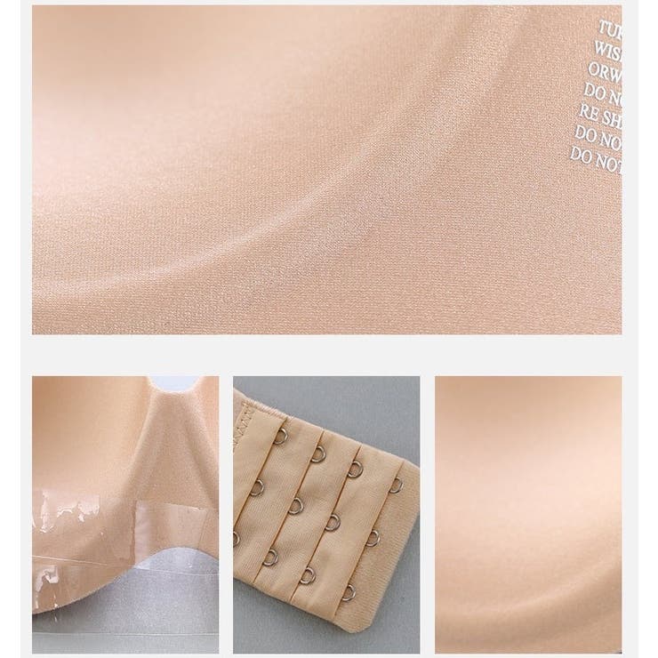 ストラップレスブラ ノンワイヤーブラ レディース | PlusNao | 詳細画像7 