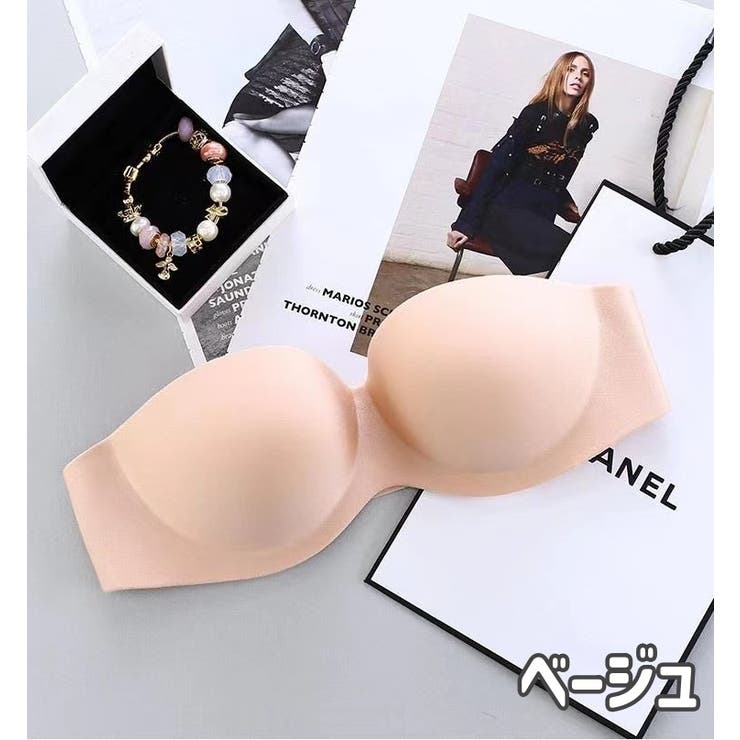 ストラップレスブラ ノンワイヤーブラ レディース | PlusNao | 詳細画像8 