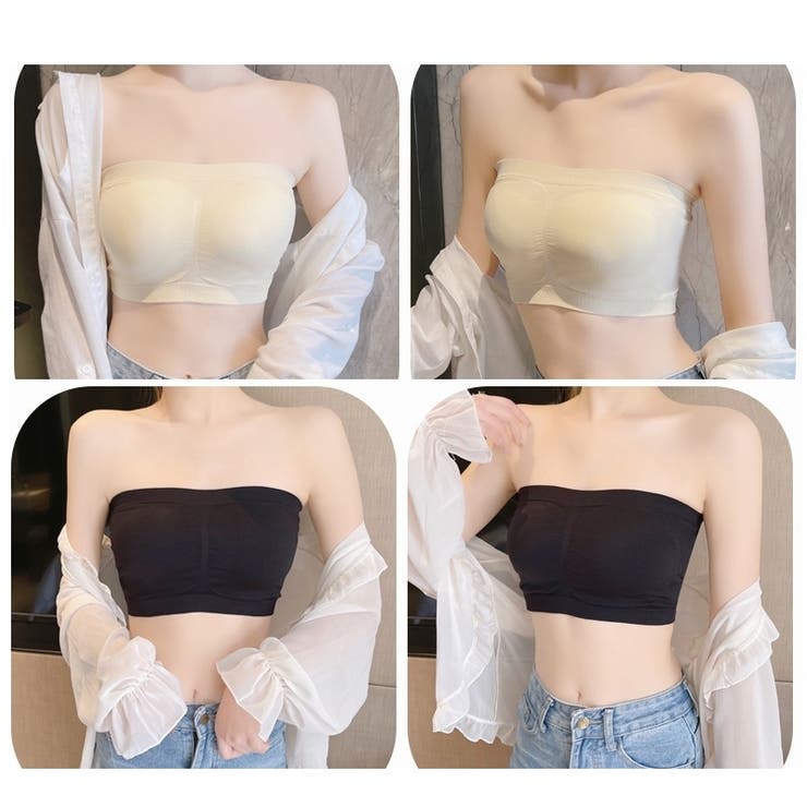 チューブトップブラ レディース 女性 | PlusNao | 詳細画像7 