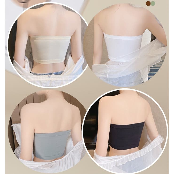 チューブトップブラ レディース 女性 | PlusNao | 詳細画像8 