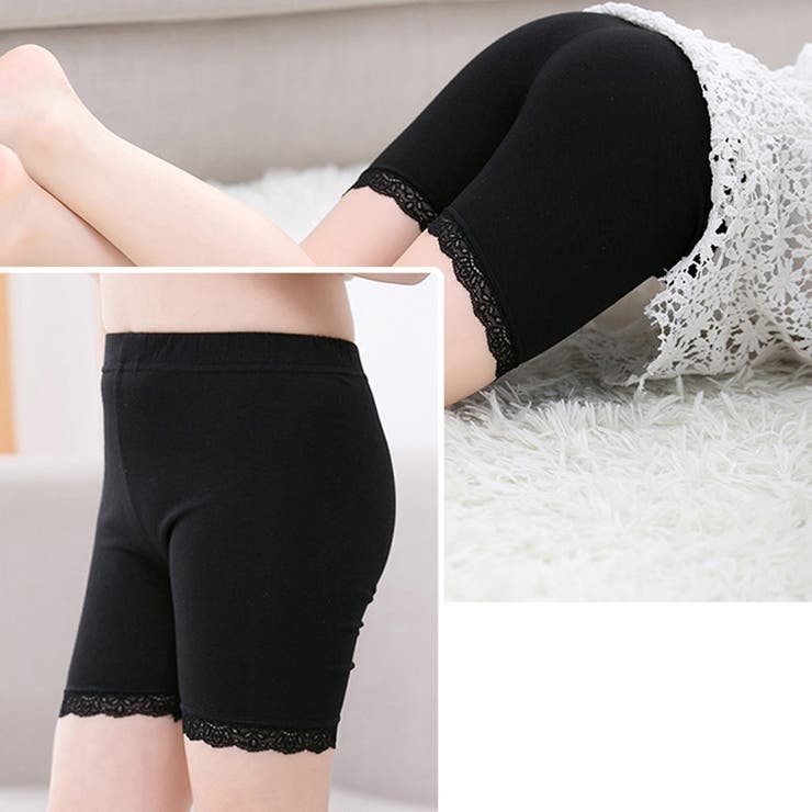 スパッツ オーバーパンツ レギンス | PlusNao | 詳細画像9 