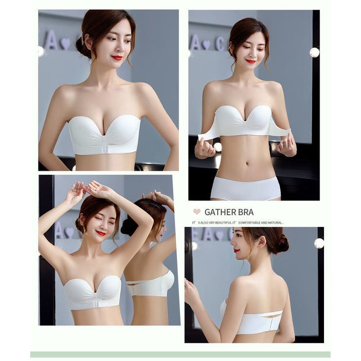 ストラップレスブラ 2way ブラジャー | PlusNao | 詳細画像10 