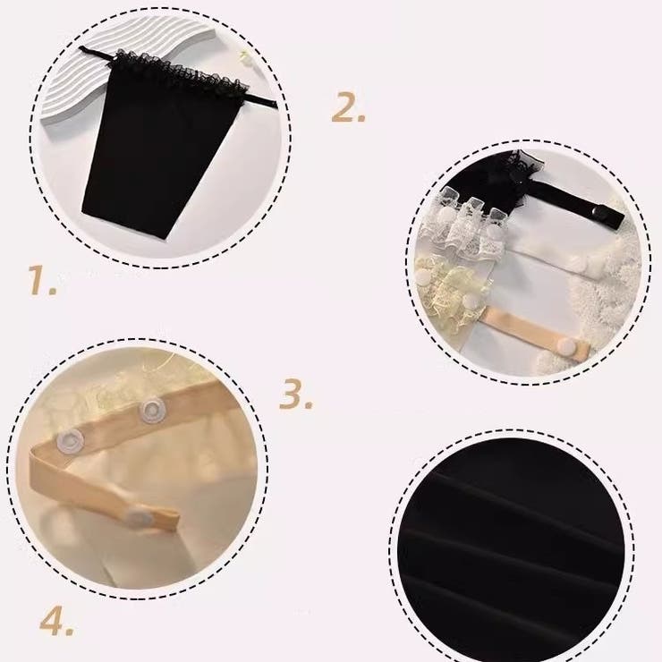 ブラカバー レディース 胸元カバー | PlusNao | 詳細画像12 