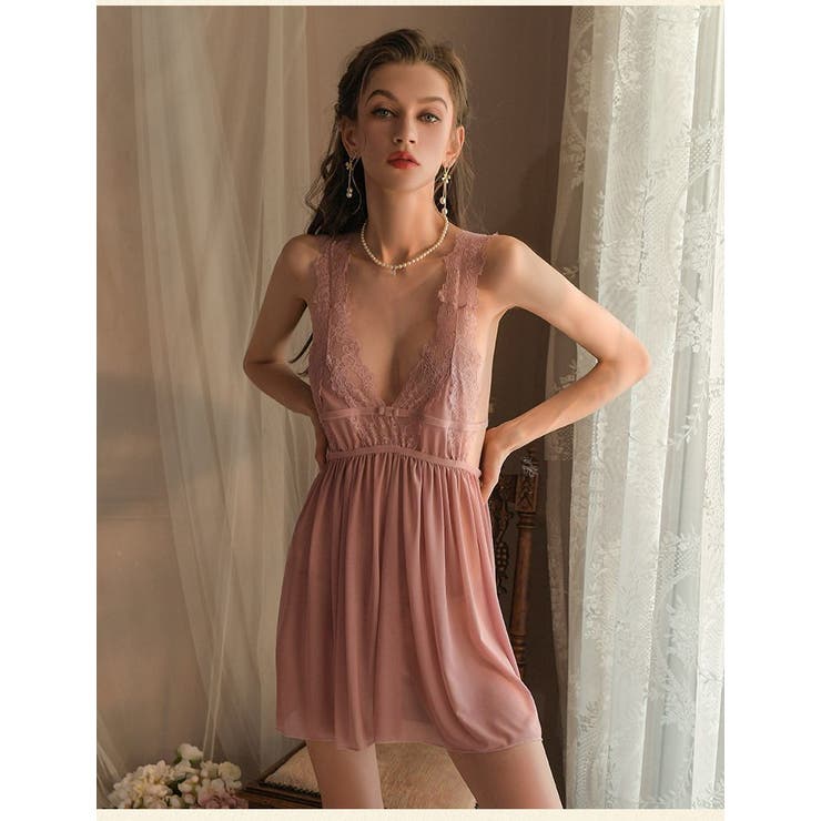 ベビードール Tバックショーツ付き 2点セット | PlusNao | 詳細画像14 