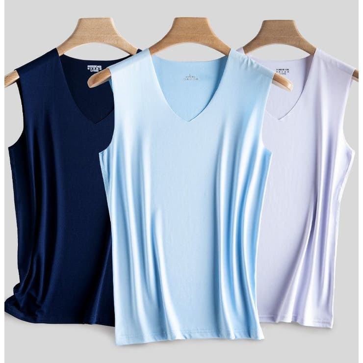 インナーシャツ シームレス ノースリーブ | PlusNao | 詳細画像11 