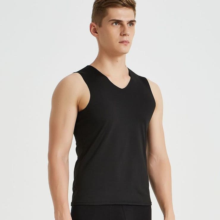 インナーシャツ シームレス ノースリーブ | PlusNao | 詳細画像3 