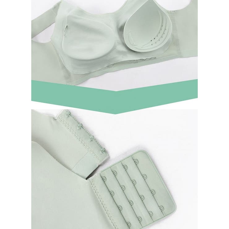 ノンワイヤーブラ ハーフトップブラ ブラジャー | PlusNao | 詳細画像14 